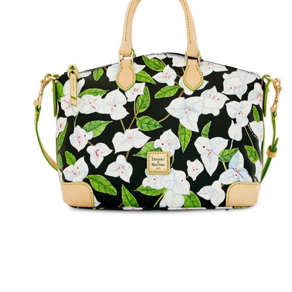Dooney and Bourke Floral Bougainvillea Satchel